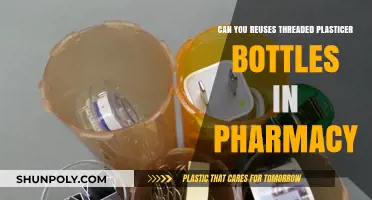 Reusing Threaded Plastic Bottles in Pharmacy: Safe Practices and Guidelines
