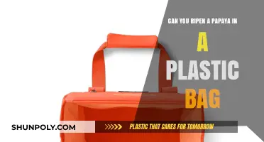 Storing Papaya: Plastic Bag Ripening Method