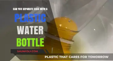 Separate Eggs Easily: Plastic Water Bottle Hack Revealed