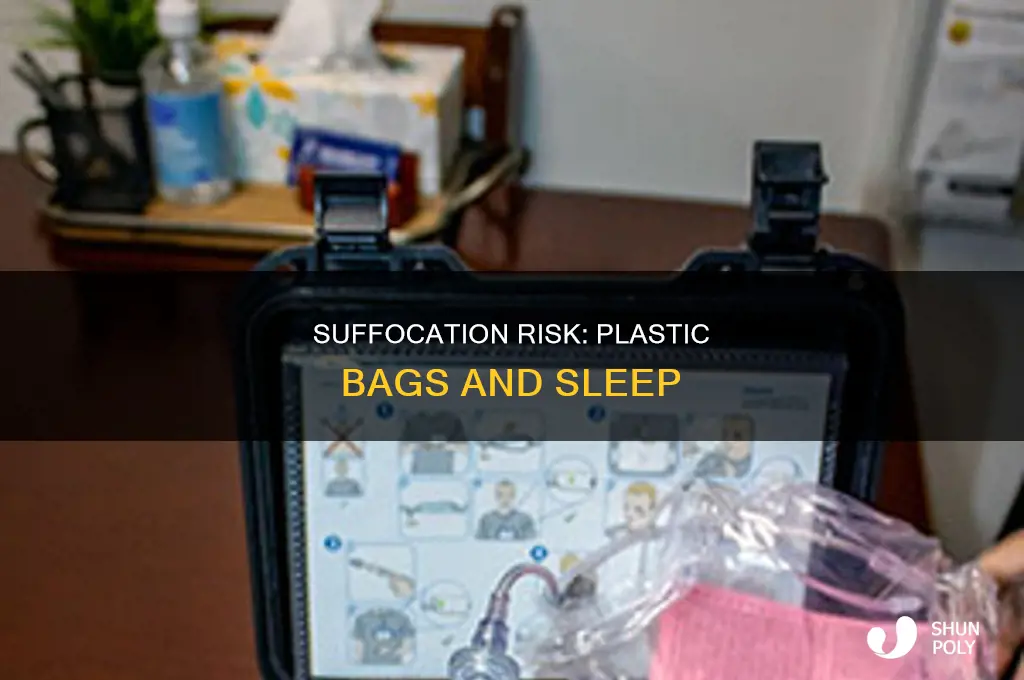 can you sleep with a plastic bag on your head