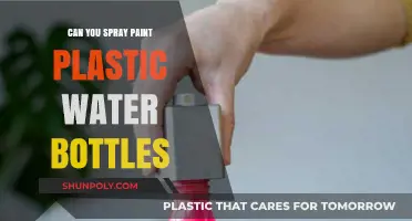 Spray Painting Plastic Water Bottles: Tips, Tricks, and Creative Ideas