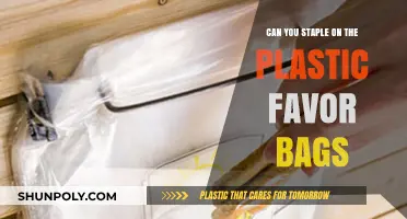 Stapling Plastic Favor Bags: Is It Possible?