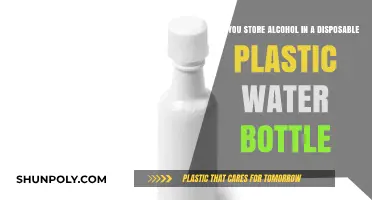 Storing Alcohol in Disposable Plastic Water Bottles: Safe or Risky?