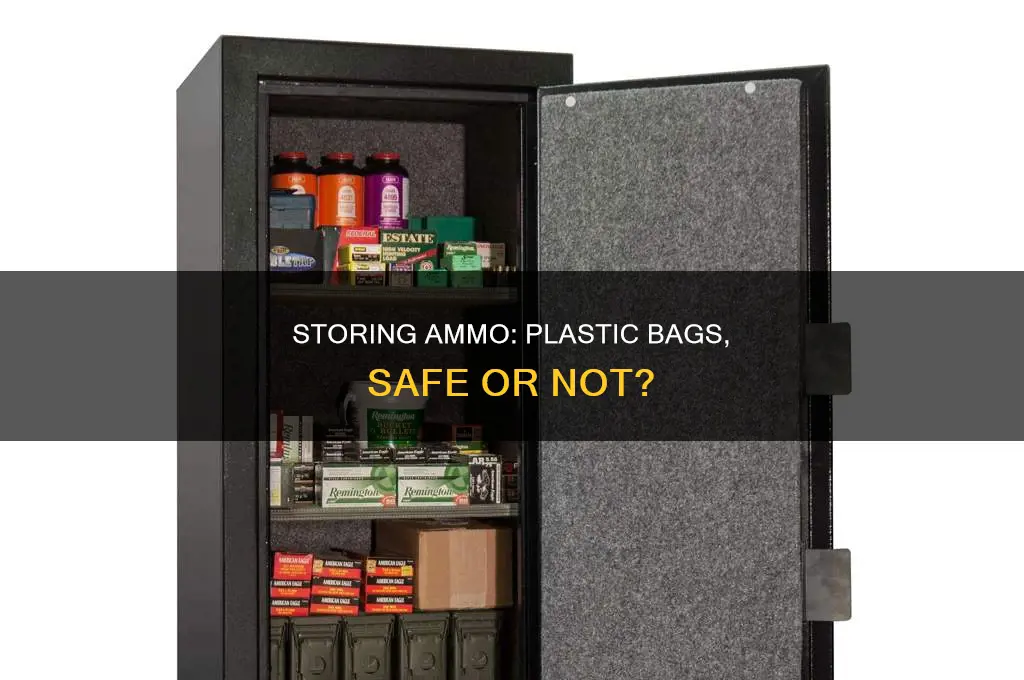 can you store ammo in plastic bags