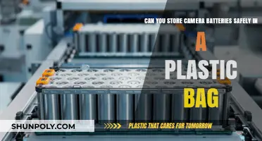 Safe Storage: Camera Batteries in Plastic Bags?