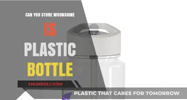 Storing Moonshine in Plastic Bottles: Safe or Risky Practice?