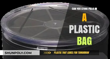 Plastic Bag Storage: Safe for Pills?