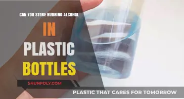 Storing Rubbing Alcohol in Plastic Bottles: Safe or Risky?