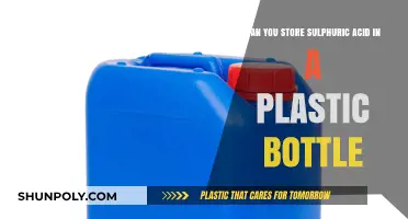 Storing Sulphuric Acid: Is a Plastic Bottle Safe or Risky?