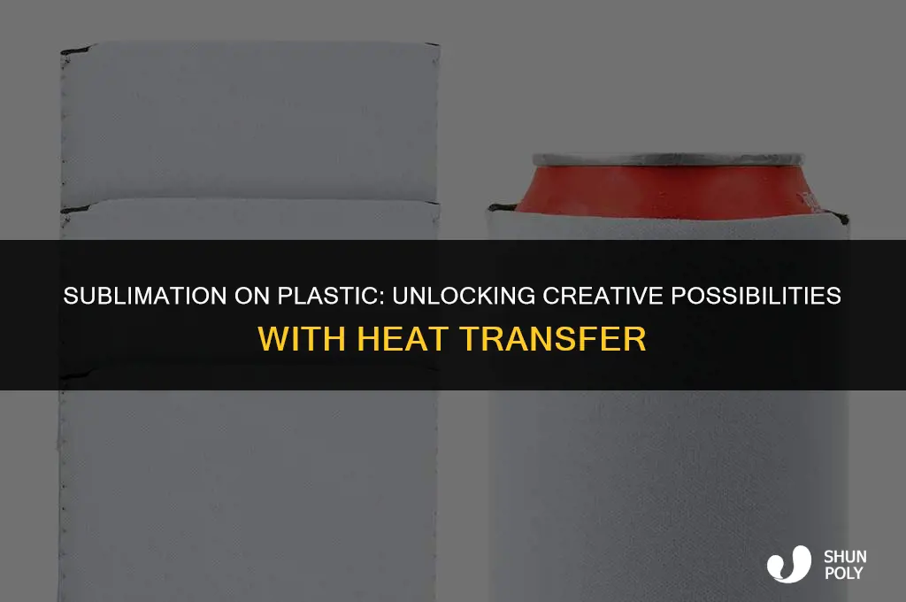 can you sublimate on plastic