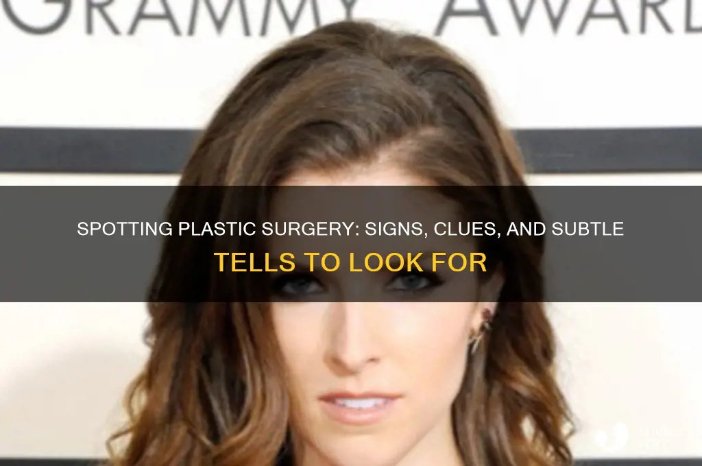 can you tell if someone had plastic surgery