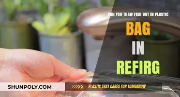 Thawing Fish: Plastic Bag in Fridge Safe?