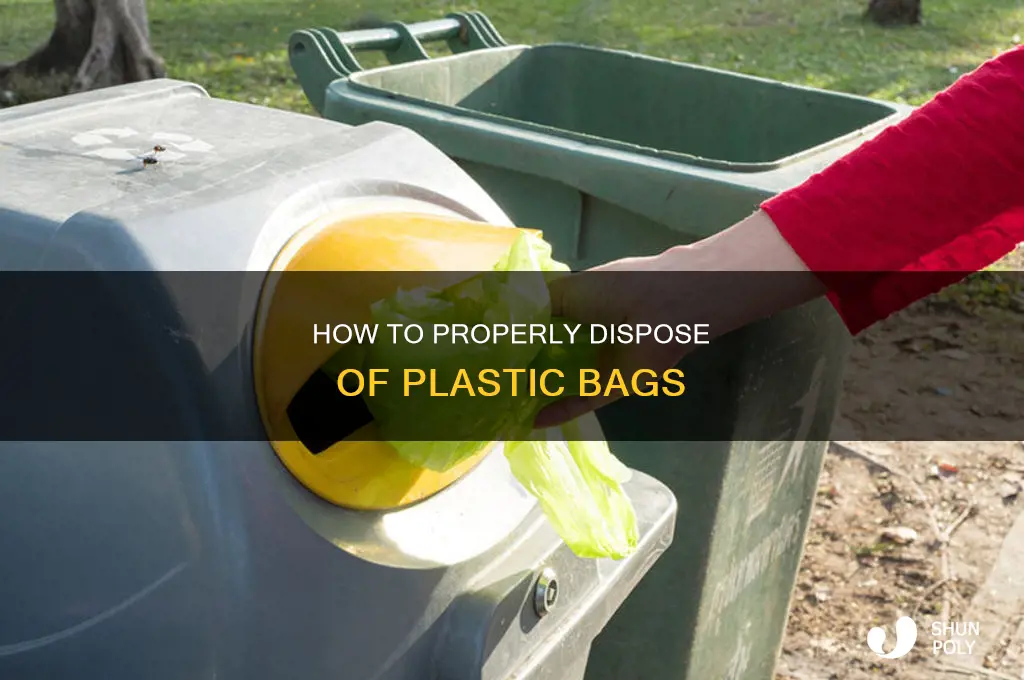 can you throw away a plastic bag into recycling