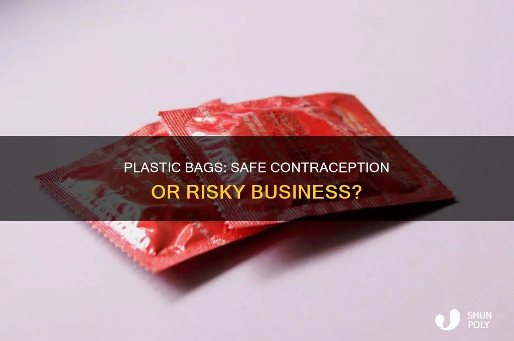 can you use a plastic grocery bag as a condom