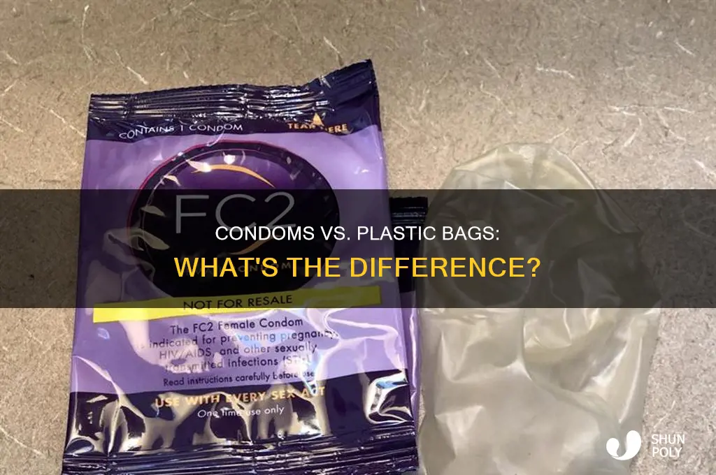 can you use a plastic sandwich bag as a condom