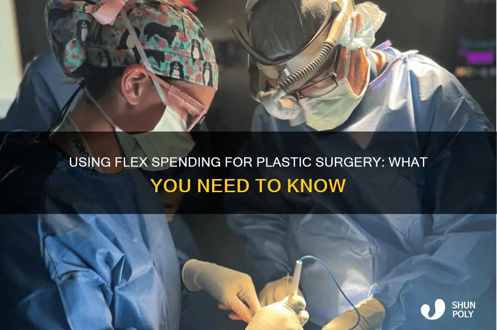 can you use flex money on plastic surgery