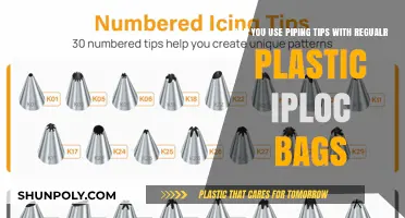 Piping Tips: Hack for Using Plastic Bags
