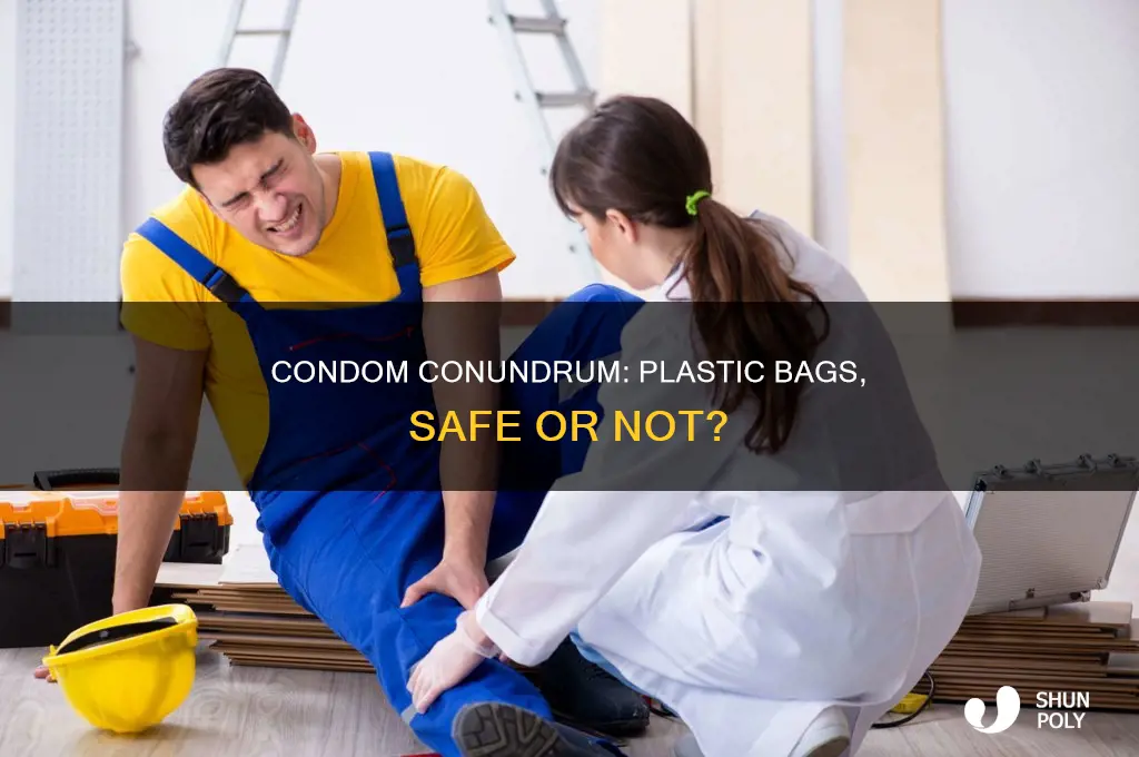 can you use plastic bags as condims