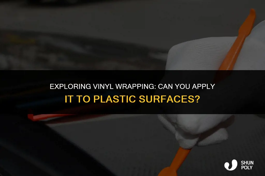 can you vinyl wrap plastic