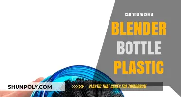 Can You Wash Blender Bottle Plastic? A Complete Cleaning Guide