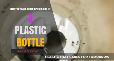 Can You Wash Mold Spores Out of a Plastic Bottle?