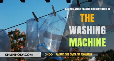 Washing Plastic Bags: Machine Safe?