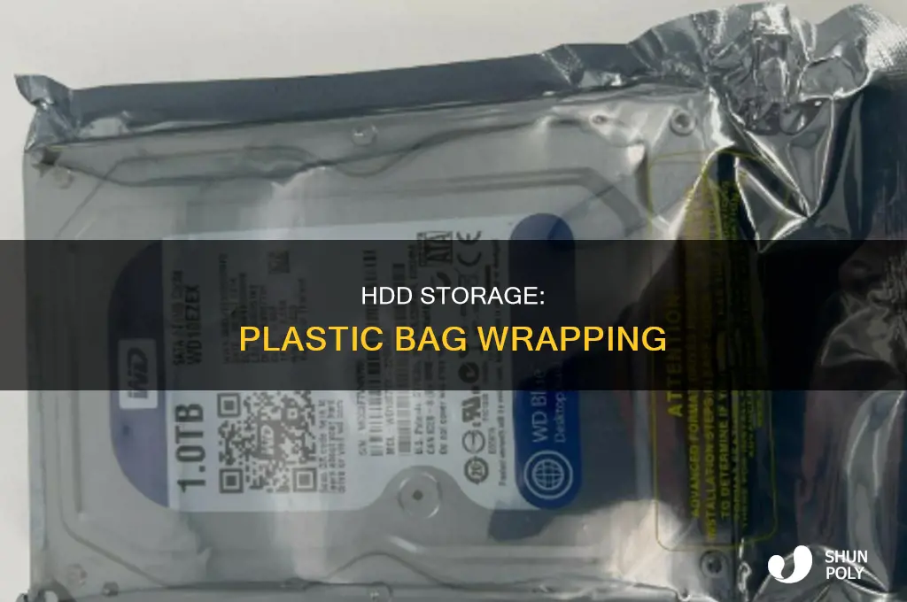 can you wrap a hdd in plastic bags