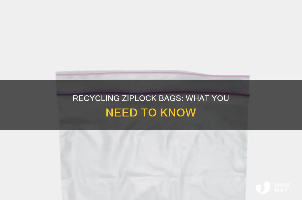 can ziplock bags be included in recycled plastic bags