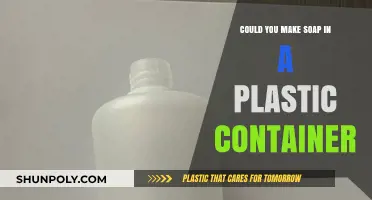 Making Soap: Plastic Container Safe?