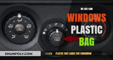 How to De-Ice Your Car Windows with a Plastic Bag