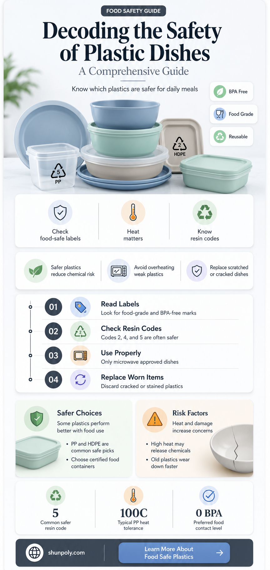 are plastic dishes safe