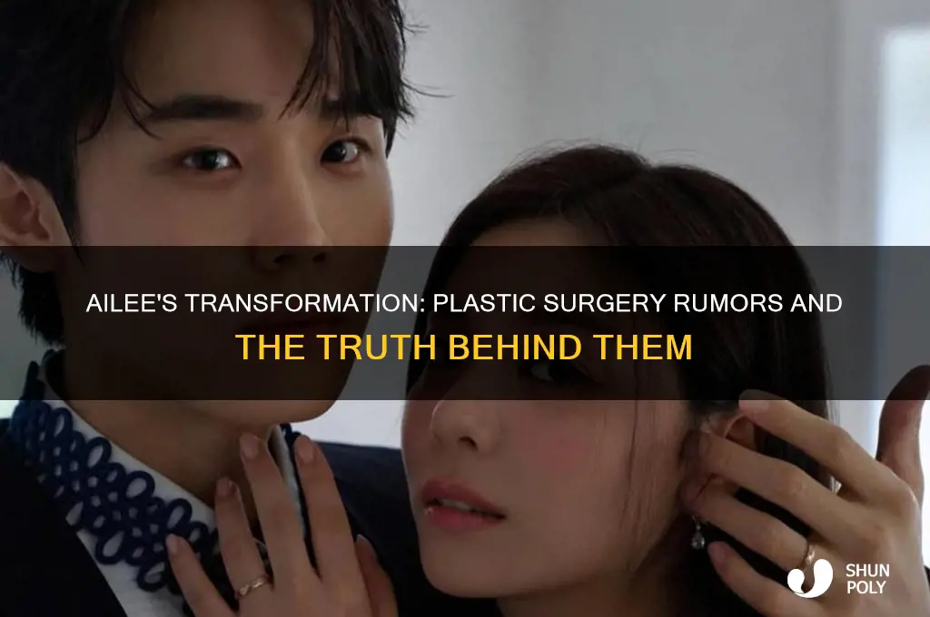 did ailee get plastic surgery