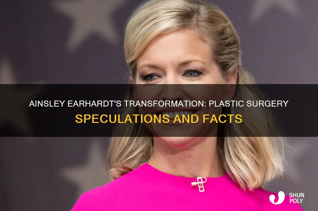 did ainsley earhardt have plastic surgery