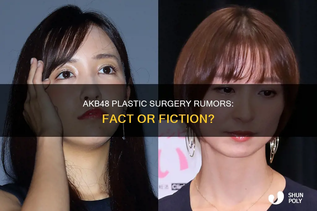 did akb48 have plastic surgery