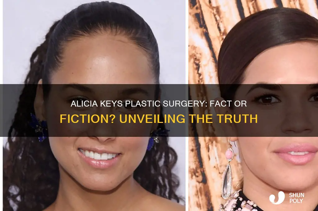 did alicia key have plastic surgery