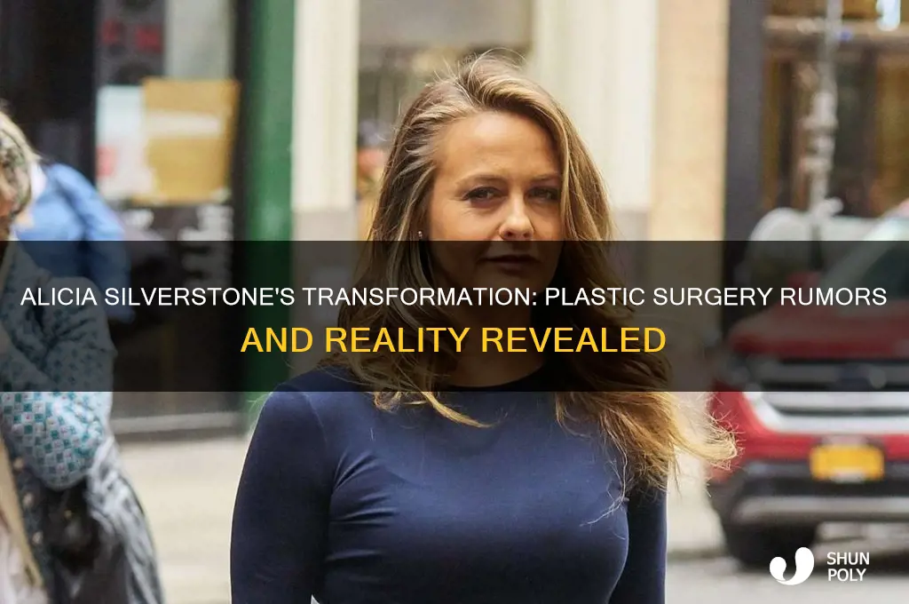did alicia silverstone have plastic surgery
