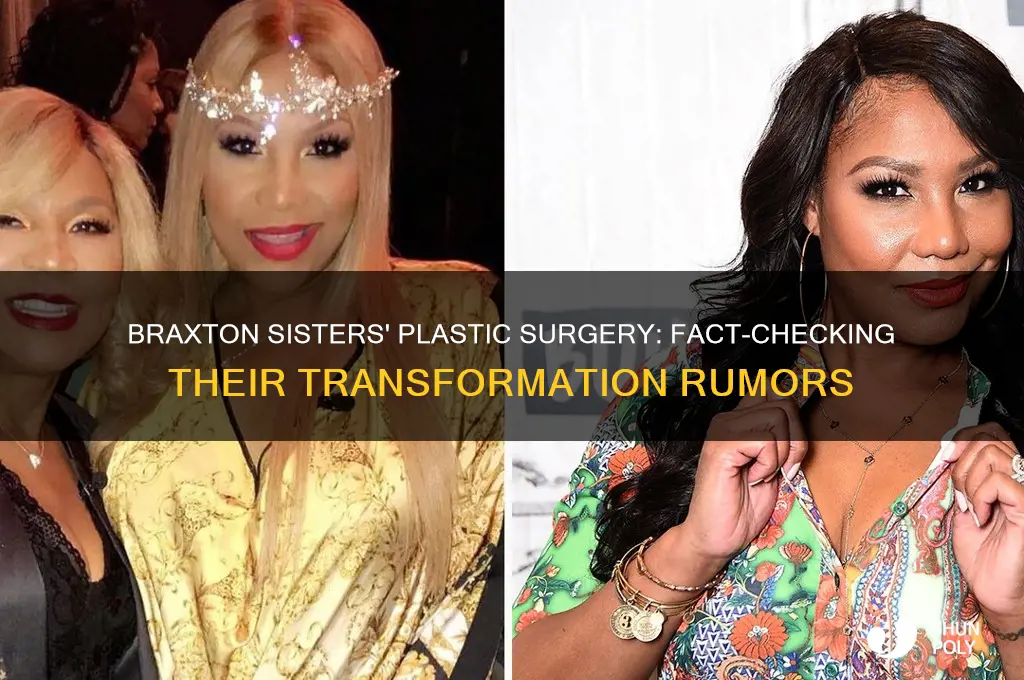 did all the braxton sisters have plastic surgery