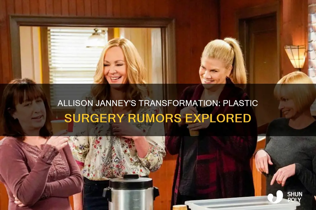did allison janney have plastic surgery