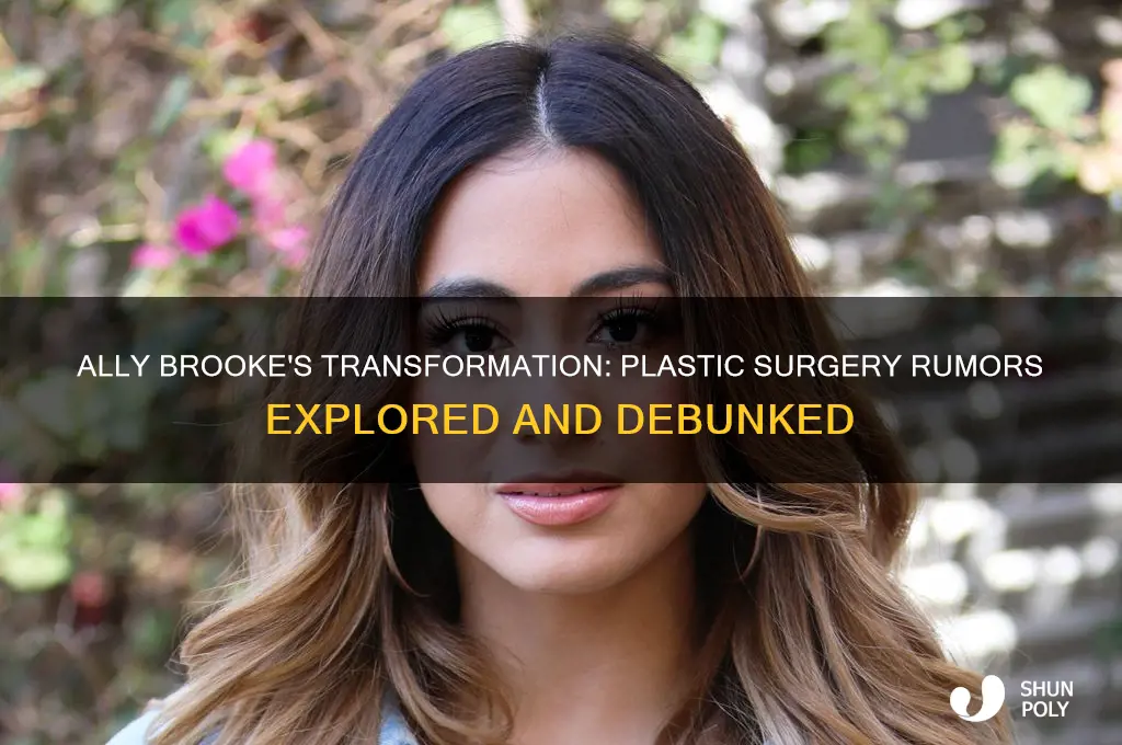 did ally brooke get plastic surgery