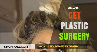 Ally Lotti's Transformation: Plastic Surgery Rumors Explored and Debunked