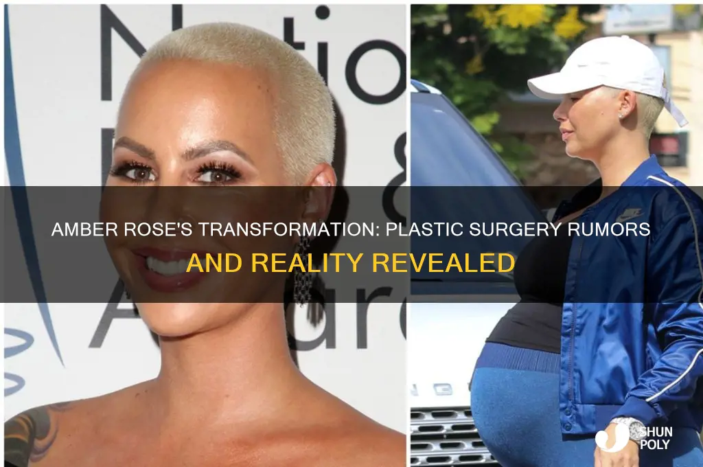did amber rose do plastic surgery