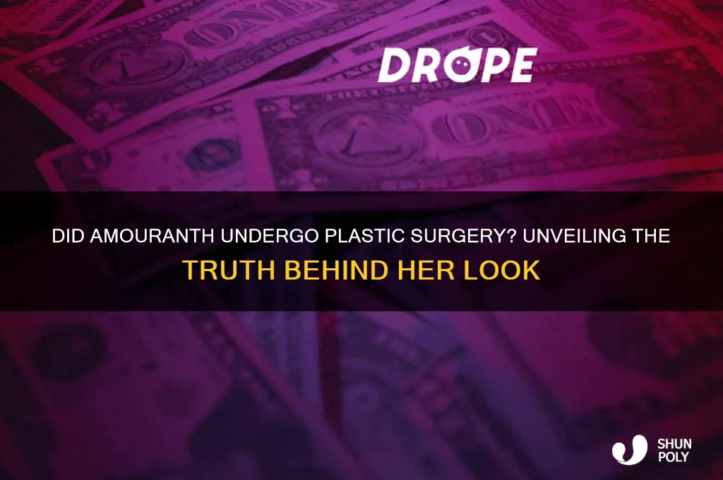did amouranth ever have plastic surgery