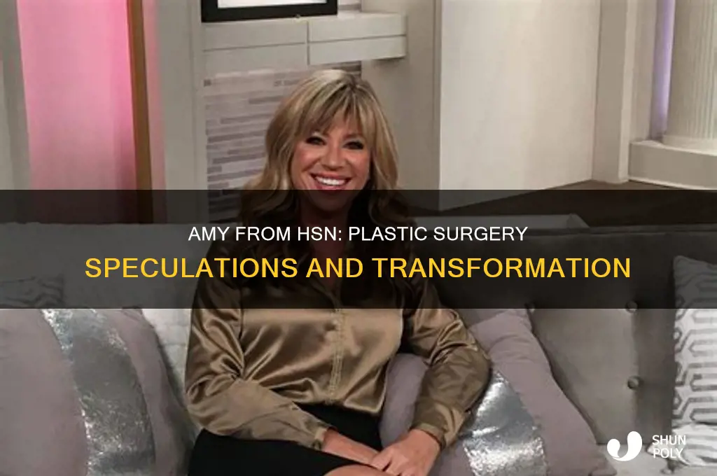 did amy from hsn have plastic surgery before and after