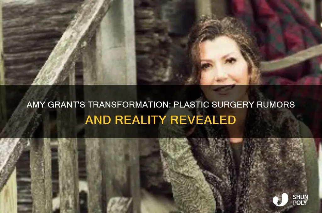 did amy grant have plastic surgery