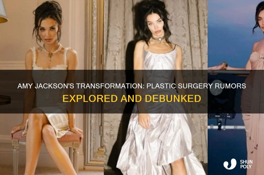 did amy jackson do plastic surgery