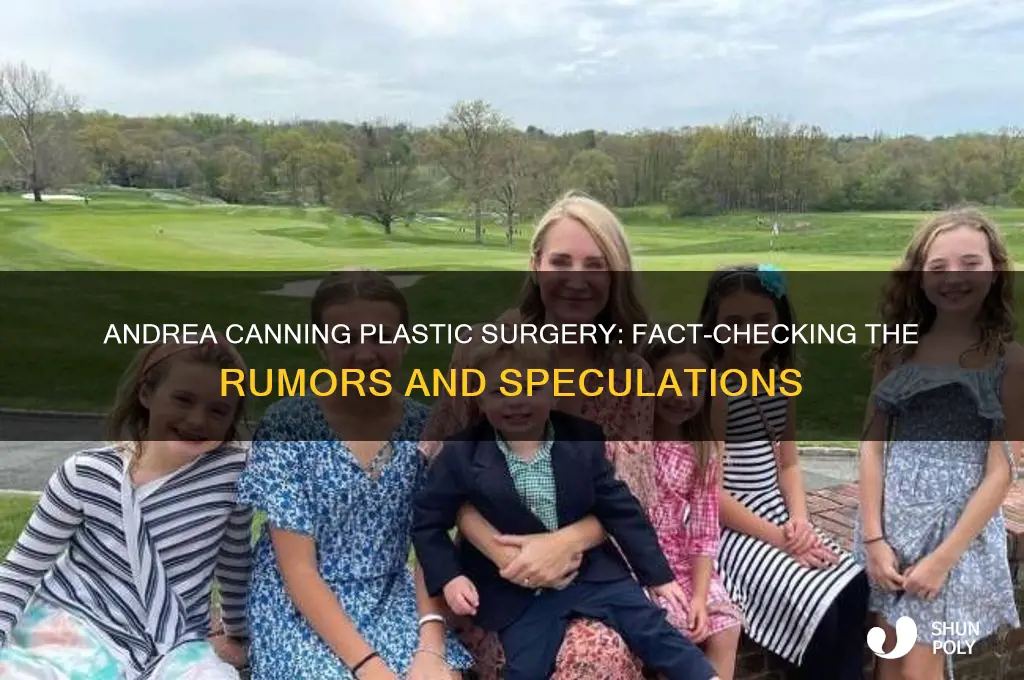 did andrea canning have plastic surgery