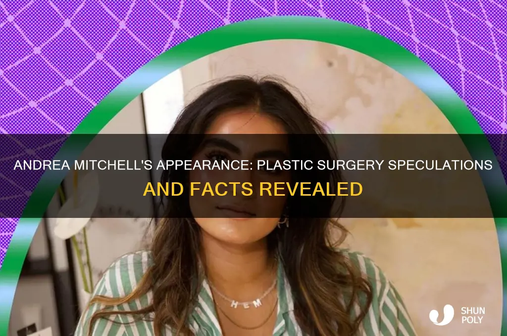 did andrea mitchell have plastic surgery