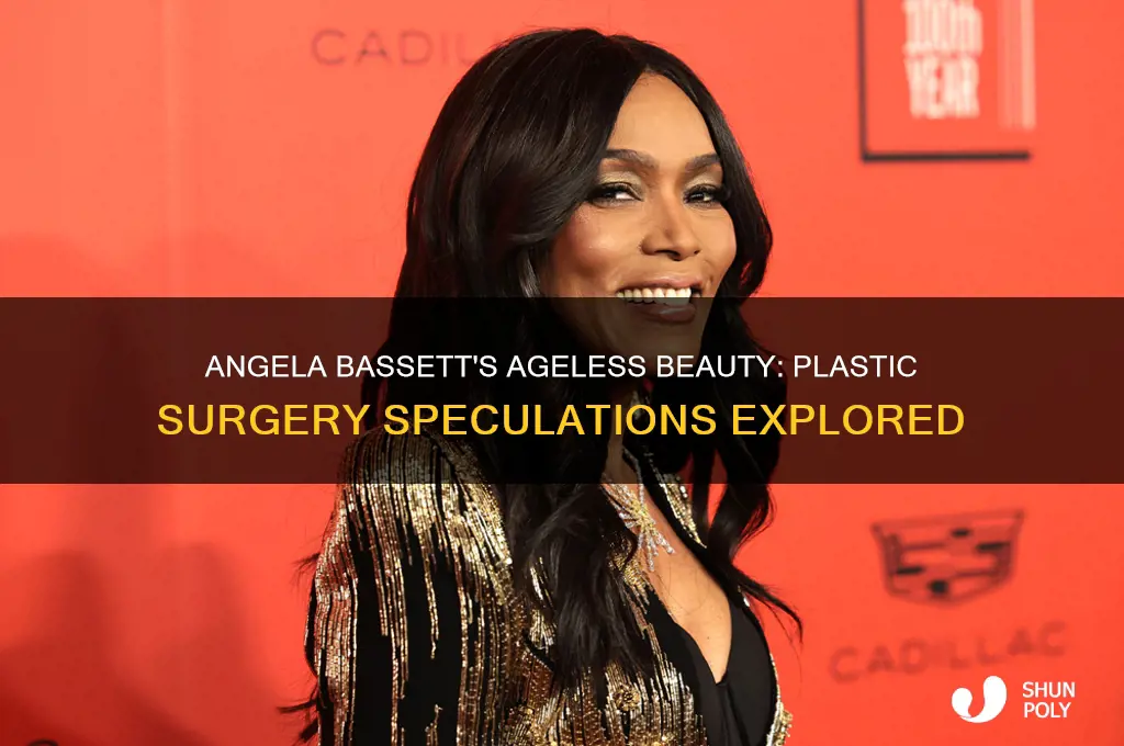 did angela basset have plastic surgery