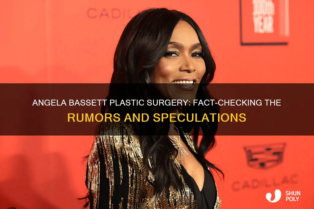 did angela bassett get plastic surgery