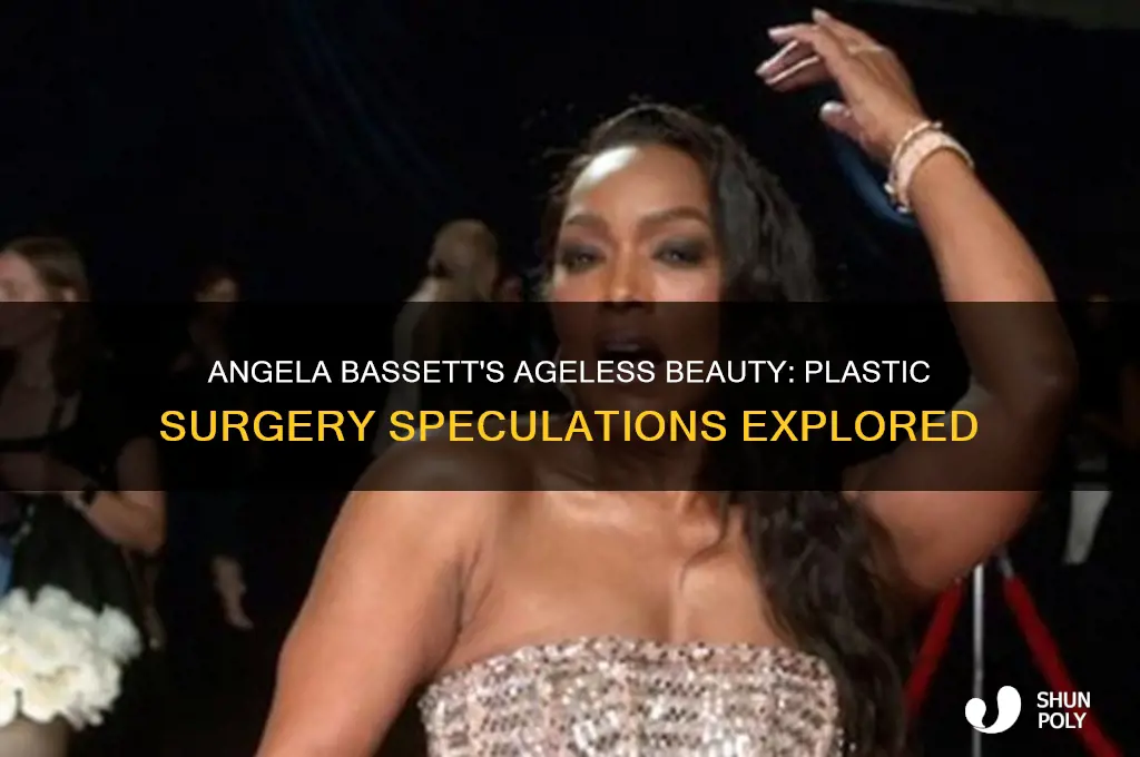 did angela bassett have plastic surgery